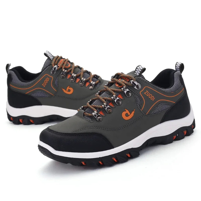 Scarpe da trekking da uomo in EVA, impermeabili, antiscivolo, in pelle, per sport outdoor, campeggio, running e jogging, novità 2025