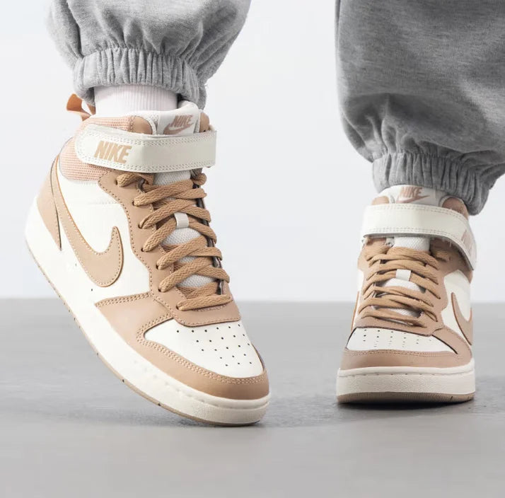 Nike New Women's Lightweight, Comfortable and Versatile Court Borough Mid 2 Mid-Top Basketball Shoes CD7782-125