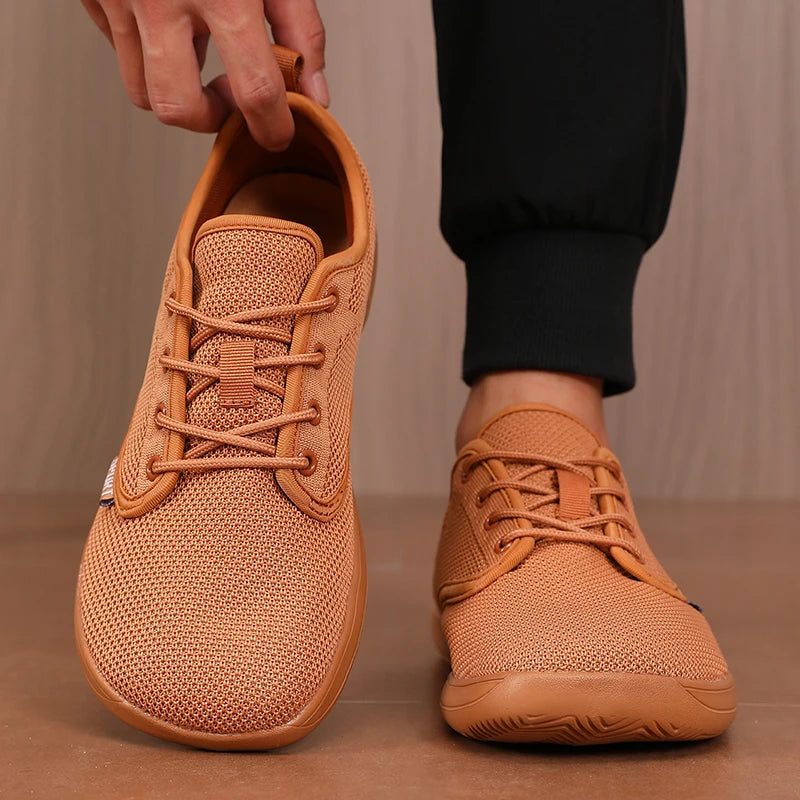 Barefoot Shoes, Men's Casual Running Sports, Breathable One-Foot Shoes, Lightweight and Minimalist Walking Shoes, Oversized