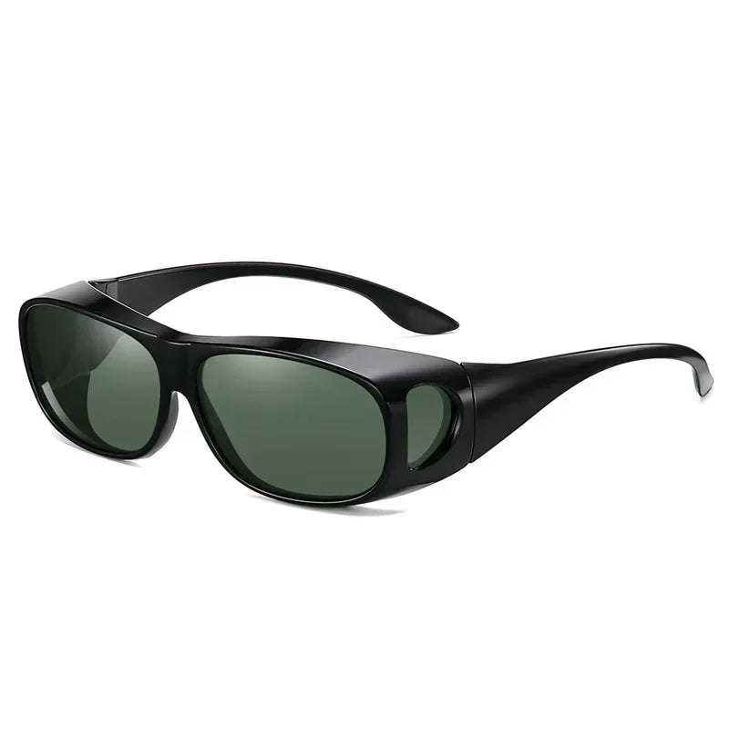 2025Polarized Sunglasses Fit Over Eye Glasses Driving Wrap Shield Goggles Fishing Glasses Sports Sunglasses Night Vision Glasses