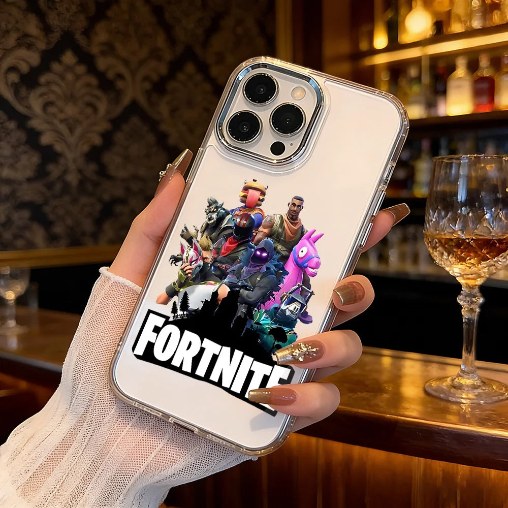 Capa de telemóvel Hot Game Shooting Fortnites para Samsung Galaxy A57 A56 A36 A26 A55 A35 A16 A54 A34 A25 A24 A15 A14 A73 A53 A33 4G 5G