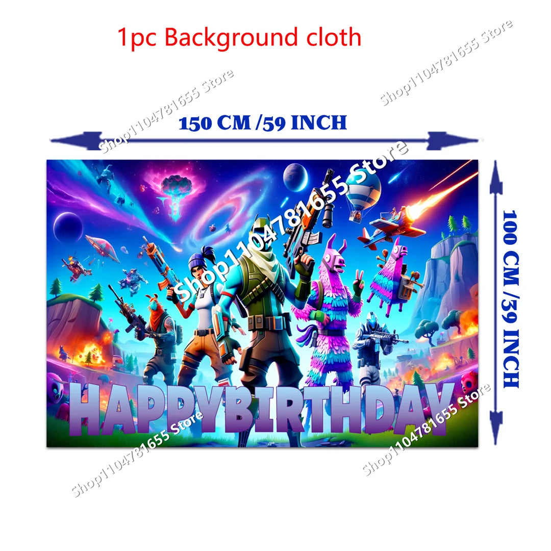 Conjunto de 8 Figuras Fortnite Anime em PVC — Bonecos Trooper Colecionáveis para Fãs, Crianças, Aniversário e Natal
