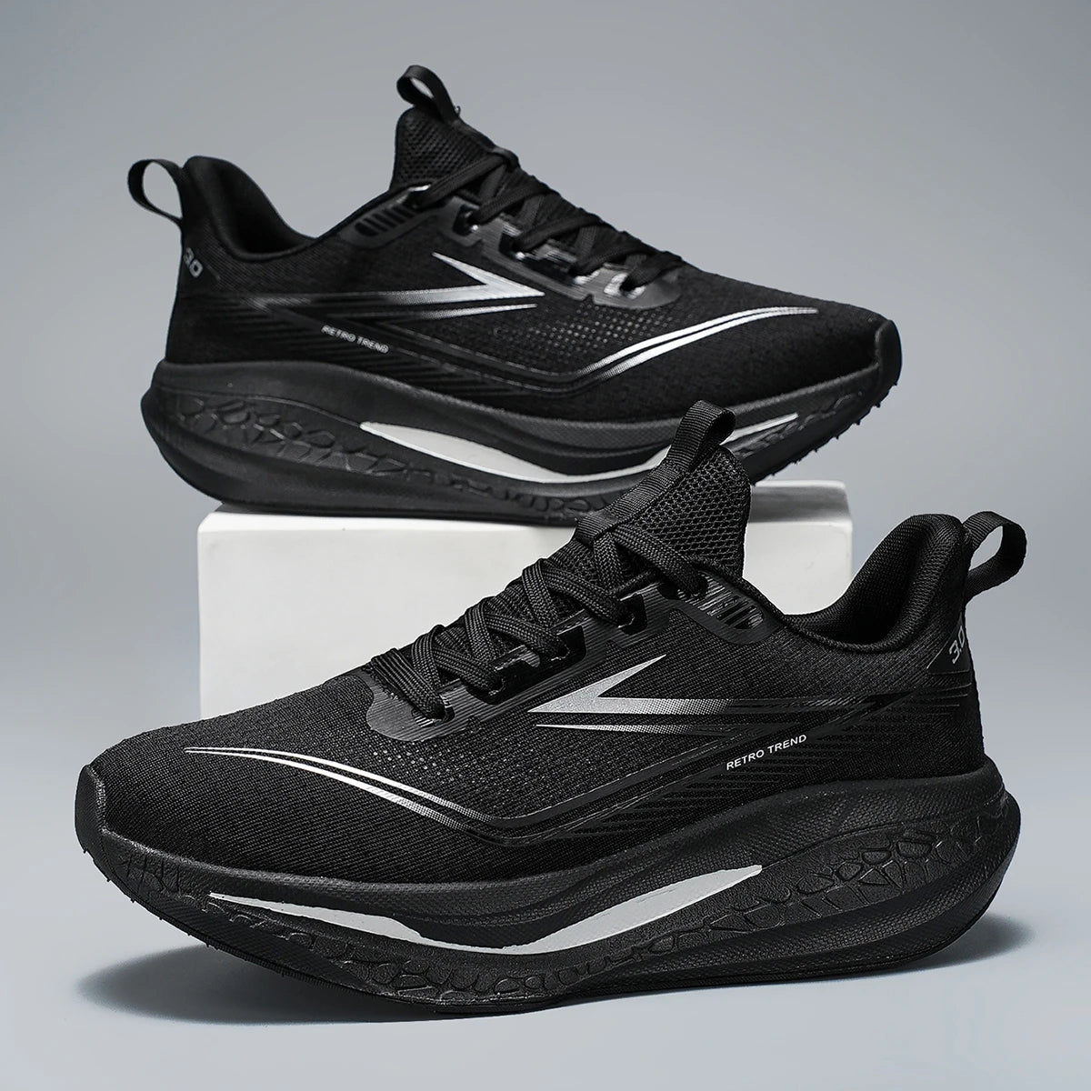 Zapatillas deportivas de talla grande para hombre, cómodas y versátiles, para senderismo al aire libre, running, uso casual y entrenamiento en pareja, con estilo moderno