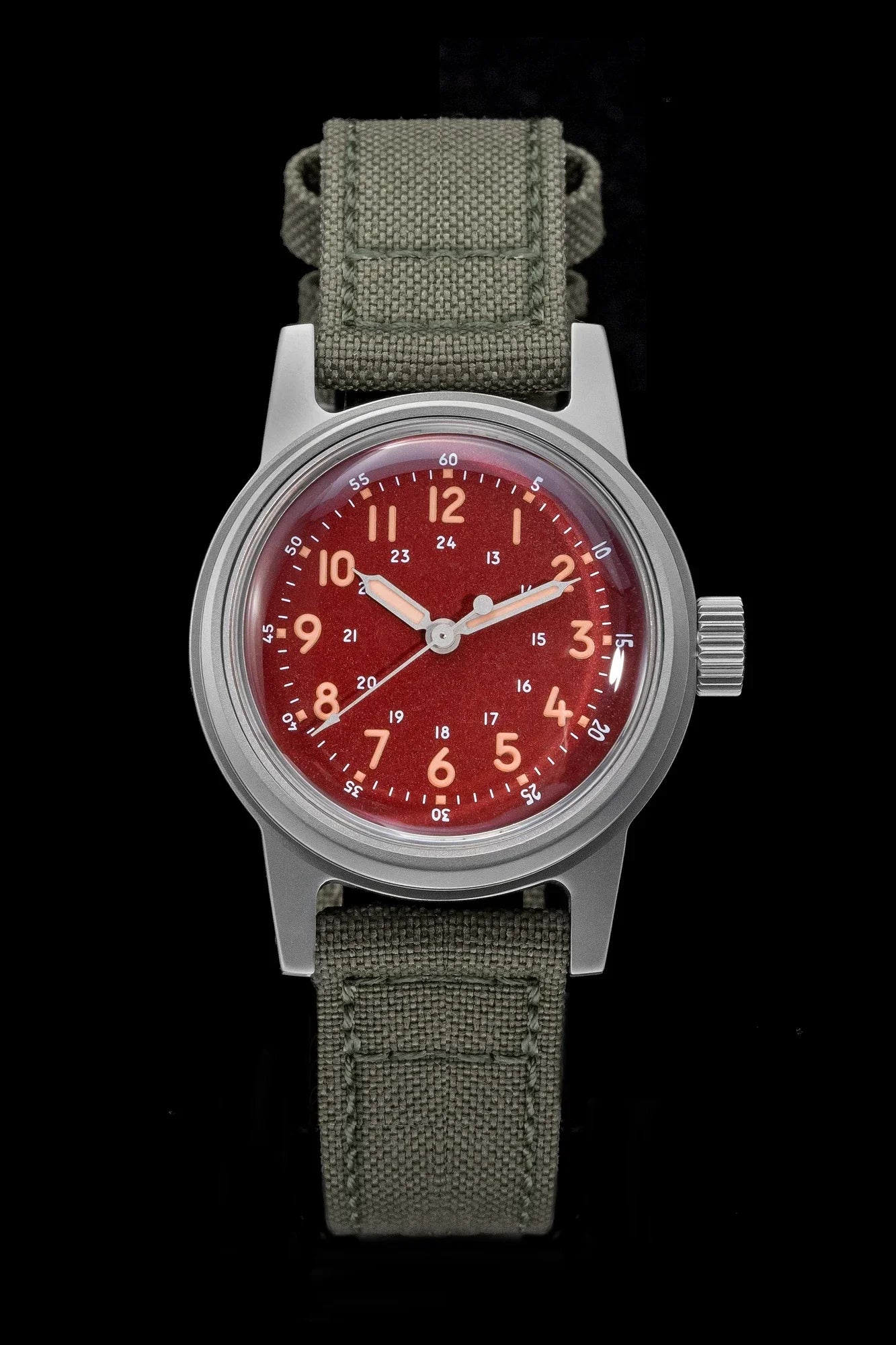 THORN Retro Military Watch 36mm Watch Made of NH35A Movement SHY-043 Sport Watch Unisex Men's and Women's Luxury