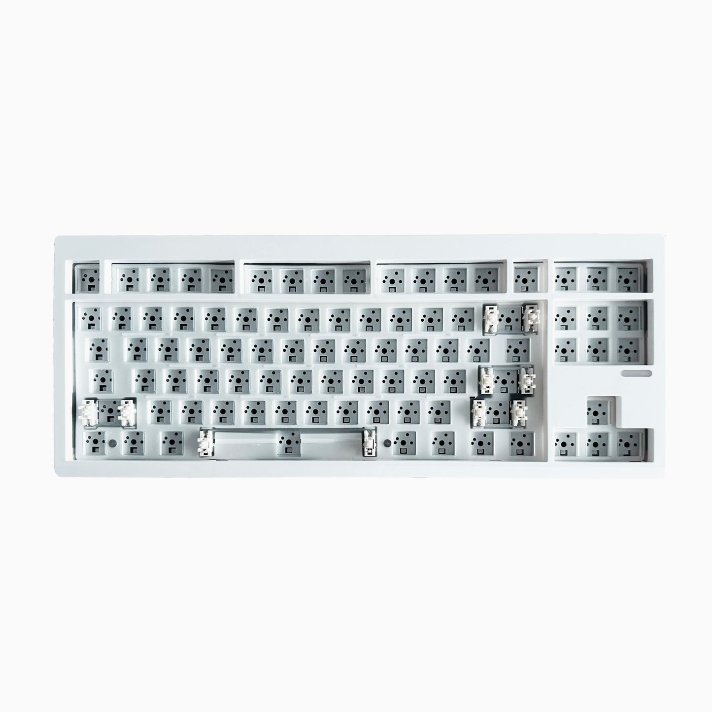 ZUOYA GMK87L KIT tastiera meccanica con struttura gasket, programmabile VIA/QMK, hot-swap, wireless trimodale, RGB