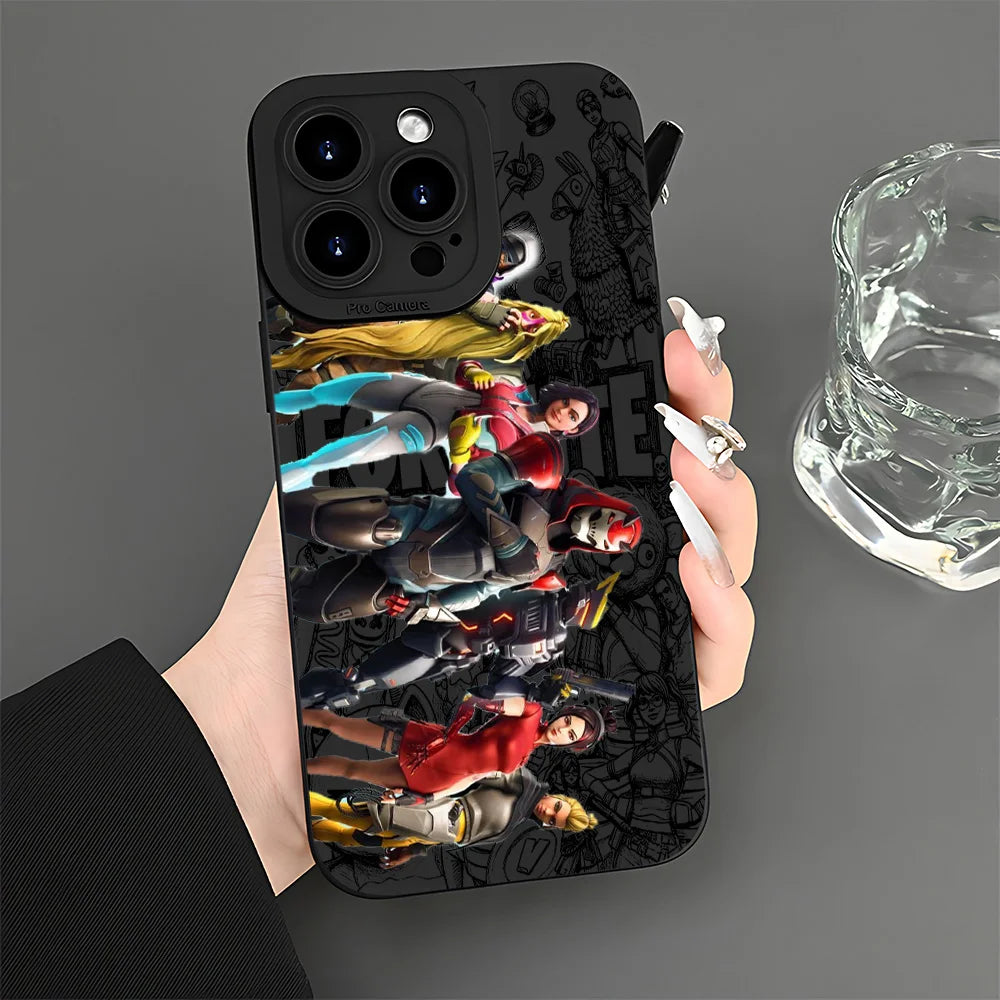 Game Fortnite Phone Case For Samsung Galaxy A37, A57, A25, A56, A16, A06, A35, A05s, A15, A34, A24, A05, A13, A73, A53, A23, A03, A13 4G 5G Cover