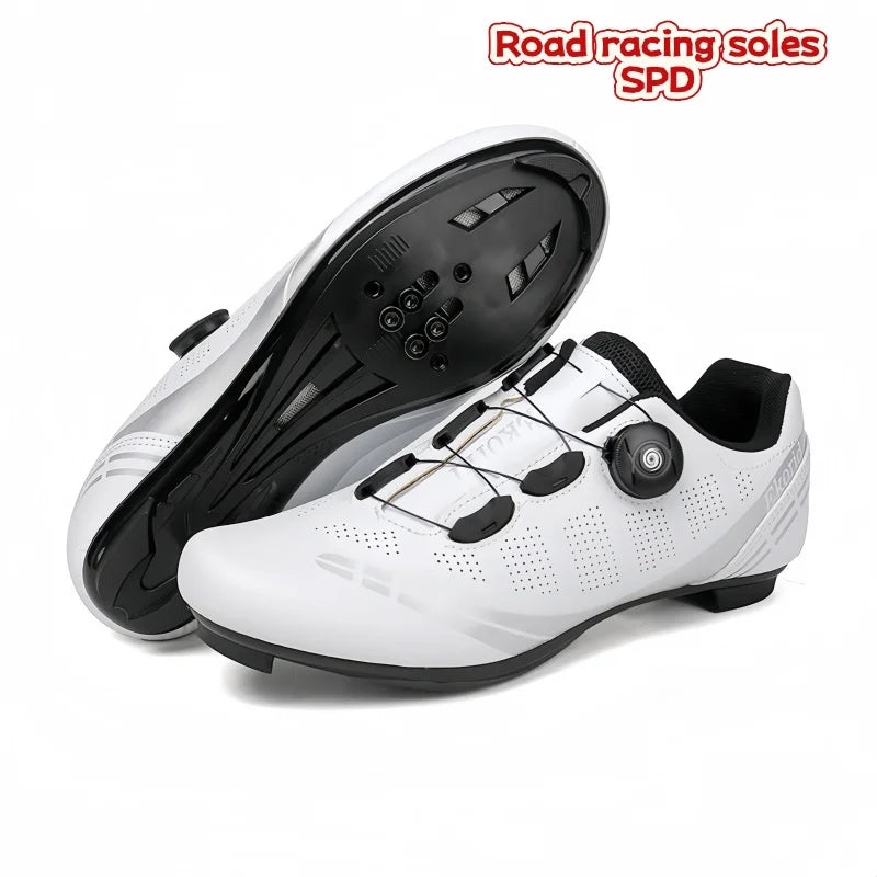 Men's Mountain Bike Shoes MTB, Breathable, Non-Slip, High Hardness, Suitable For Outdoor Road Racing, Mountain Off-Road Riding 37-46
