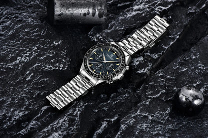 PAGANI DESIGN 2026 Nuovo orologio da uomo rosso di lusso al quarzo, cronografo con data automatica, impermeabile, spedizione locale