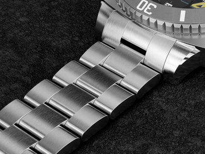 FeelNever Sport Automatic Movement Quartz Watch Stainless Steel Sapphire Crystal Watches for Men 500M Waterproof Clocks Watch for Men