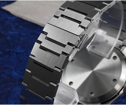 San Martin Classic Men Watch 40mm Miyota 9015 Luxury Dress Automatic Mechanical Wristwatch Quick Release Bracelet SN0023 Watch