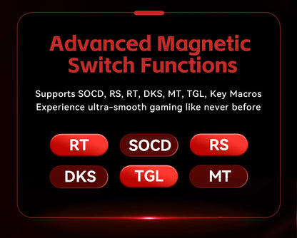 FGG MADLIONS MAD 60/68 Pro Mechanical Keyboard Magnetic Switch Wired 68% Gaming Keyboards Rapid Trigger RGB Customs Keyboards