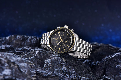 Orologio da uomo PAGANI DESIGN Planetary Series Saturn Light Tan al quarzo, cronografo Speed, vetro zaffiro AR, novità 2026