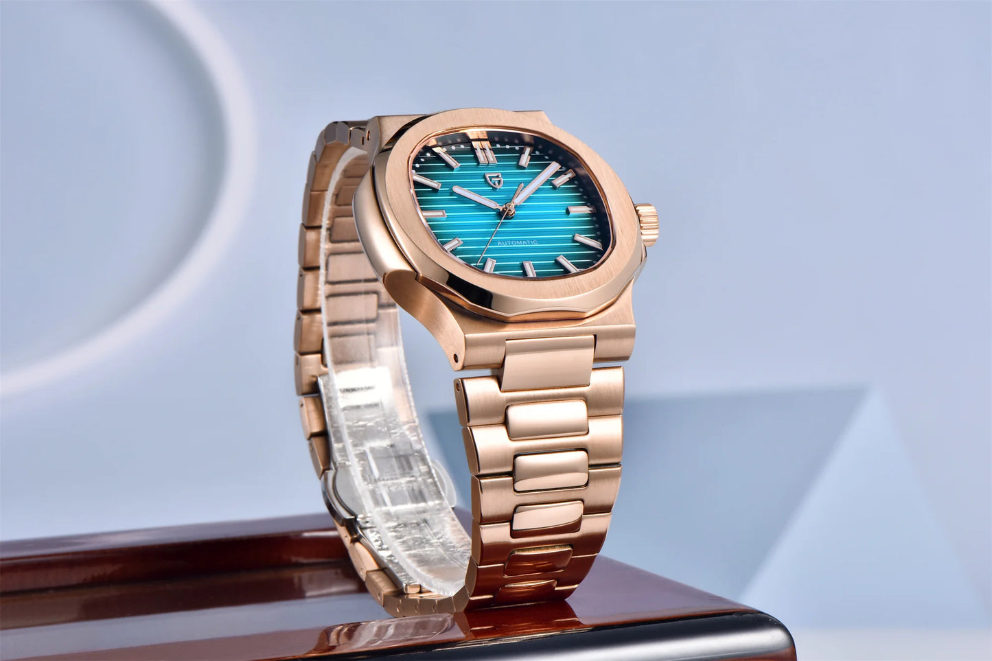 PAGANI DESIGN 2026 New Luxury Automatic Watch Men's Mechanical Wristwatch Stainless Steel Sapphire glass 40MM Barrel dial Watch