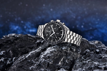 PAGANI DESIGN 2026 New V6 Moon Watches Men Luxury Quartz Watch For Men Speed Sport Chronograph AR Sapphire crystal Wristwatch