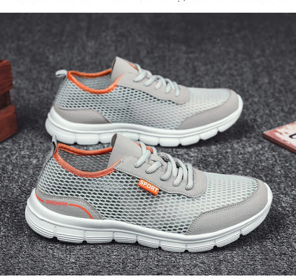 Men Aqua Shoes Outdoor Breathable Beach Shoes Lightweight Quick-Drying Wading Shoes Sport Water Camping Sneakers Shoes