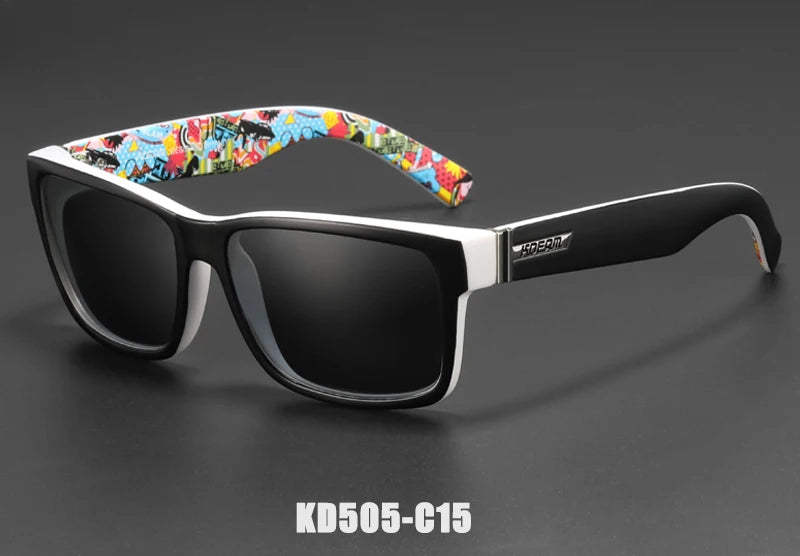 KDEAM Revamp Of Sport Men Sunglasses Polarized Shockingly Colors Sun Glasses Outdoor Driving Photochromic Sunglass With Box