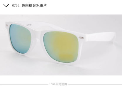 New Brand cool sunglasses New white pc frame Glasses Men Women Sun Glasses Sun Goggles Eyewear Unisex Sunglasses male female