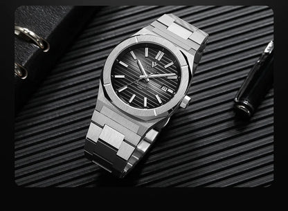 CADISEN Watch for Men Luxury Automatic Men Miyota 8215 Movement Sapphire Crystal 42mm Dial 100m Waterproof Wristwatches C8200