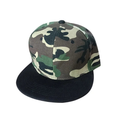Solid Hip Hop Cap For Men Snapback Hat Women's Baseball Caps Adjustable Flat Brim Bill Plain Visors Boys And Girls Street Dance