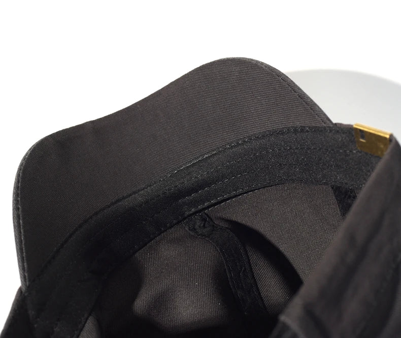 Baseballová čepice s krátkou krempou, bavlněná, pro muže i ženy, měkká, vintage, „dad hat“, nastavitelná, ve stylu trucker, nízkoprofilová čepice