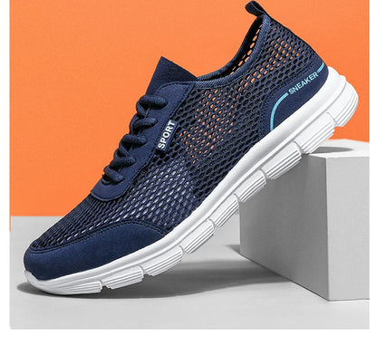 Men Aqua Shoes Outdoor Breathable Beach Shoes Lightweight Quick-Drying Wading Shoes Sport Water Camping Sneakers Shoes