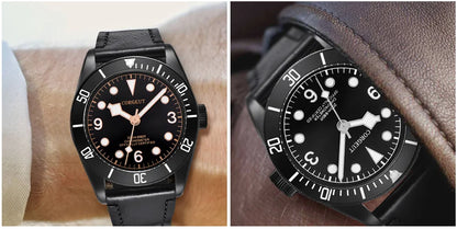 Luxury NH35A Corgeut 41mm Automatic Men Watch PVD Case Sapphire Military Male 10BAR wim Watches Luminous Mechanical WristWatches