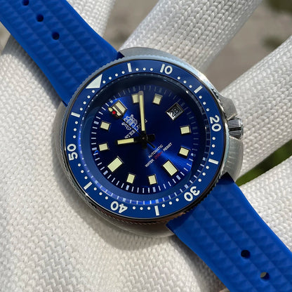 SD1970 New Arrival STEELDIVE Brand 20ATM Water Resistant Ceramic Bezel Insert Sapphire Glass NH35 Automatic Watch 6105 Turtle