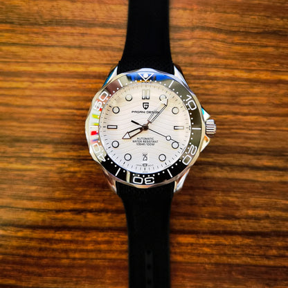 2026 New PAGANI DESIGN Wave Men Mechanical watch Luxury Automatic Watch for men NH35 Sapphire crystal Dive wristwatch clock man