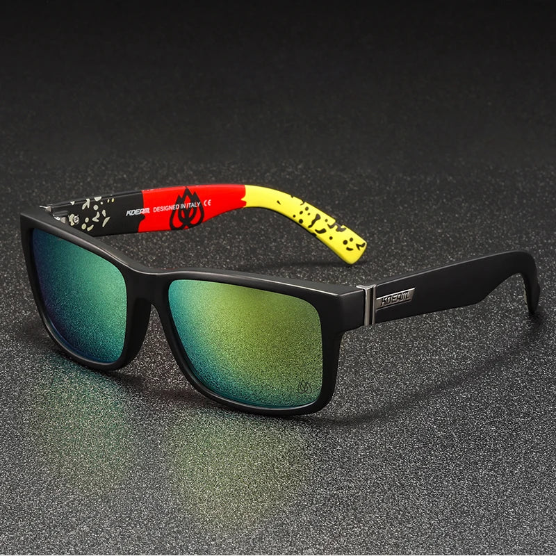 KDEAM Revamp Of Sport Men Sunglasses Polarized Shockingly Colors Sun Glasses Outdoor Driving Photochromic Sunglass With Box