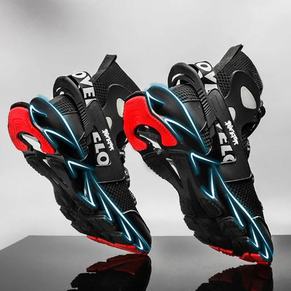 Chaussure Homme Chaussures de course respirantes pour hommes, baskets décontractées pour hommes, chaussures de tennis pour hommes, entraîneur de course, mocassins à la mode, luxe