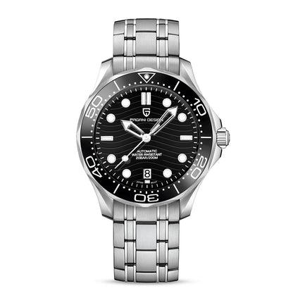 2026 New PAGANI DESIGN Wave Men Mechanical watch Luxury Automatic Watch for men NH35 Sapphire crystal Dive wristwatch clock man