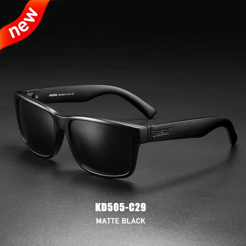 KDEAM Revamp Of Sport Men Sunglasses Polarized Shockingly Colors Sun Glasses Outdoor Driving Photochromic Sunglass With Box