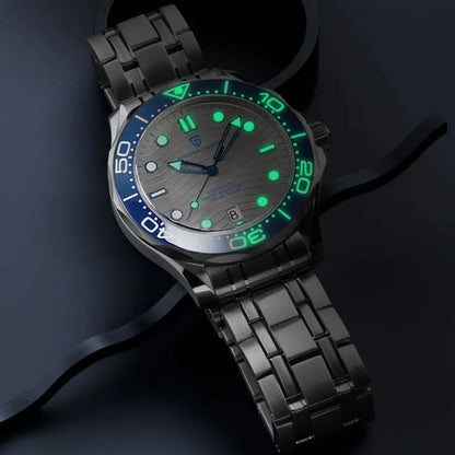 2026 New PAGANI DESIGN Wave Men Mechanical watch Luxury Automatic Watch for men NH35 Sapphire crystal Dive wristwatch clock man