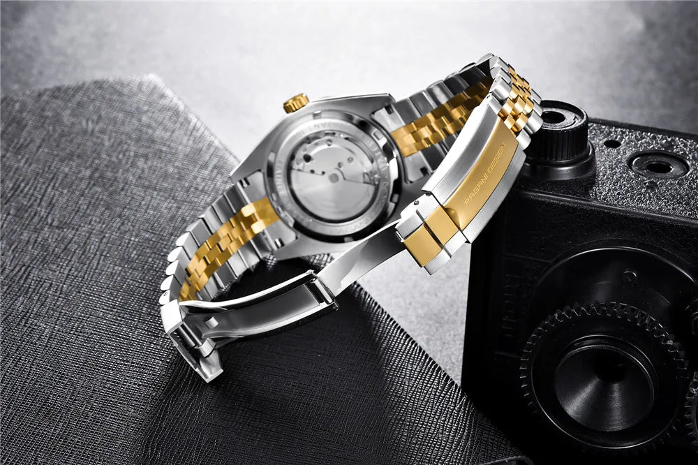 2025 New PAGANI DESIGN Date Men's Mechanical Watches Top Brand Luxury Automatic Wrist Watch Men NH35A Movement 100M Waterproof