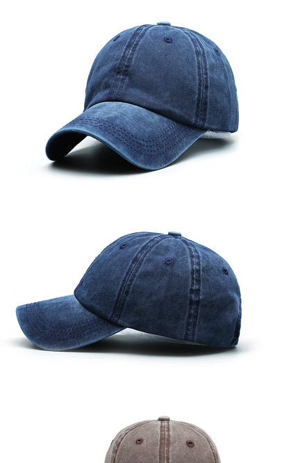 CNTANG Șapcă de baseball clasică și casual pentru bărbați, de primăvară-vară, șepci simple pentru femei, din bumbac, cu clapă rabatabilă, marcă unisex