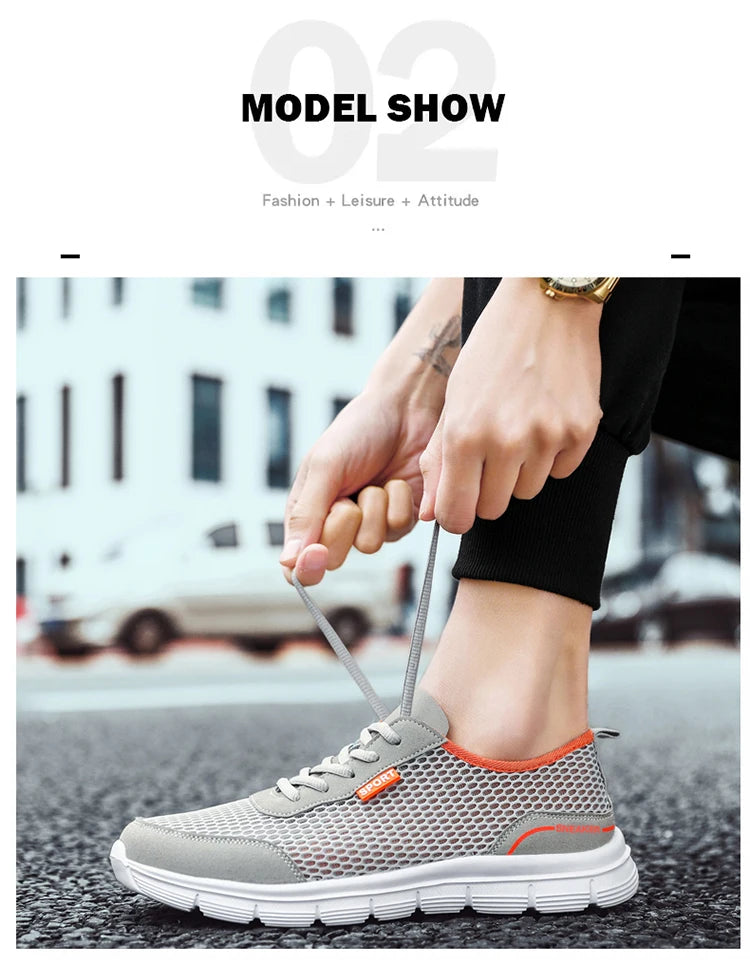 Men Aqua Shoes Outdoor Breathable Beach Shoes Lightweight Quick-Drying Wading Shoes Sport Water Camping Sneakers Shoes