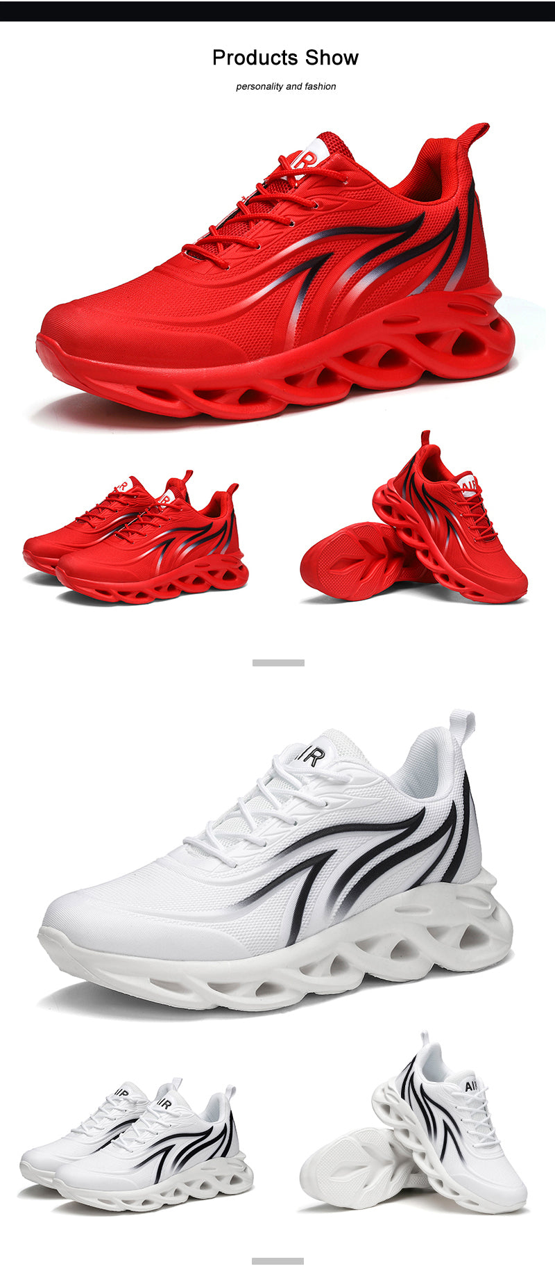 Sneakers da uomo con stampa fiamme, scarpe sportive in tessuto flyknit, scarpe da running comode, scarpe atletiche outdoor da uomo