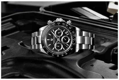 2026 New PAGANI DESIGN Chronograph Luxury Quartz Wrist Watch Automatic Date 100M Waterproof JAPAN VK63 Movement