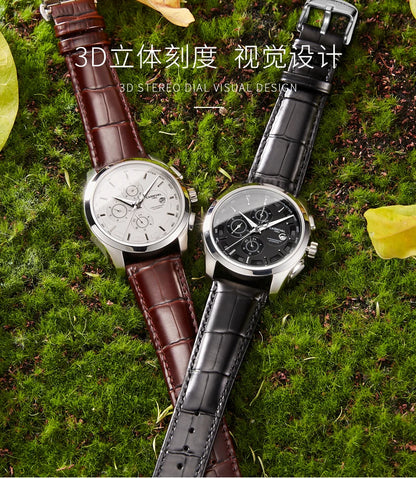 Men's Watch New Carnival Automatic Watches Men Business Mechanical Clock Leather Strap Waterproof Luxury Brand Clock