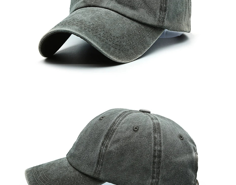 CNTANG Șapcă de baseball clasică și casual pentru bărbați, de primăvară-vară, șepci simple pentru femei, din bumbac, cu clapă rabatabilă, marcă unisex