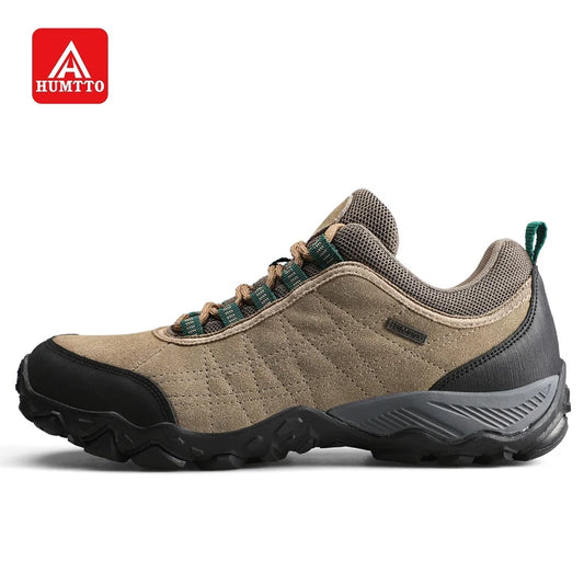 HUMTTO Outdoor Hiking Trekking Mountain Sports Shoes for Men Camping Hunting Walking Breathable Cushioning Man Nonslip Sneakers