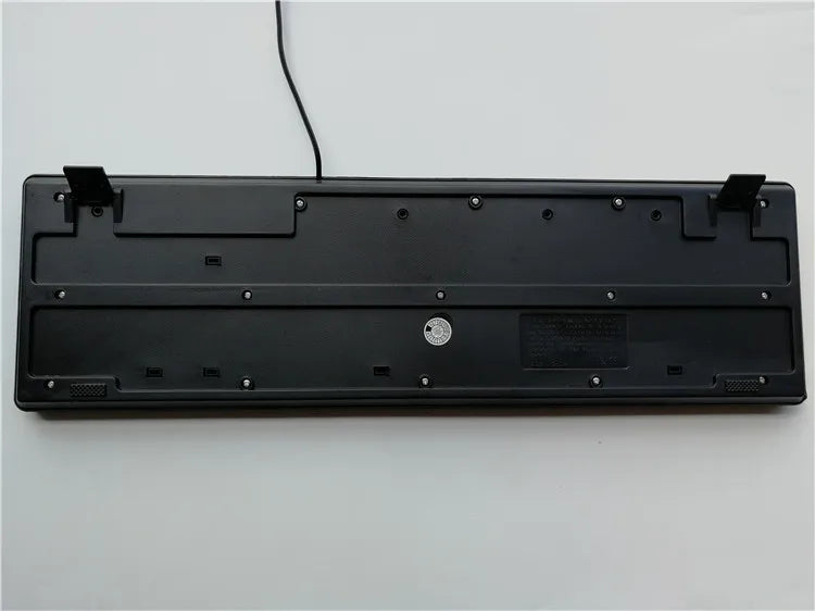 Keycap con lettere spagnole, francesi, russe e arabe per tastiera gaming USB cablata 104 tasti per computer