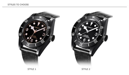 Luxury NH35A Corgeut 41mm Automatic Men Watch PVD Case Sapphire Military Male 10BAR wim Watches Luminous Mechanical WristWatches