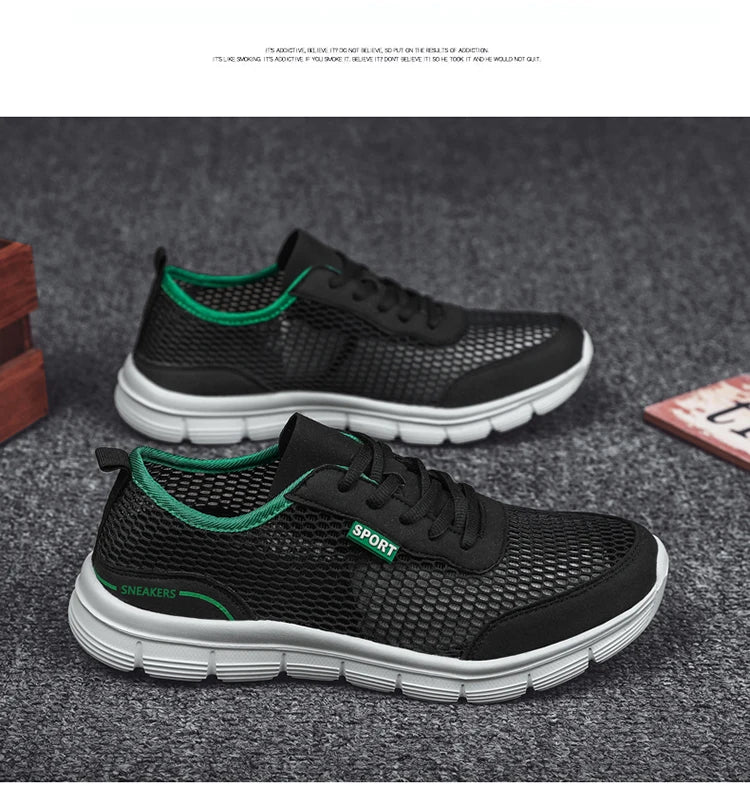 Men Aqua Shoes Outdoor Breathable Beach Shoes Lightweight Quick-Drying Wading Shoes Sport Water Camping Sneakers Shoes