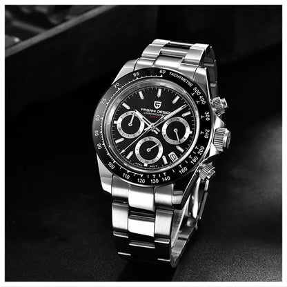 2026 New PAGANI DESIGN Chronograph Luxury Quartz Wrist Watch Automatic Date 100M Waterproof JAPAN VK63 Movement