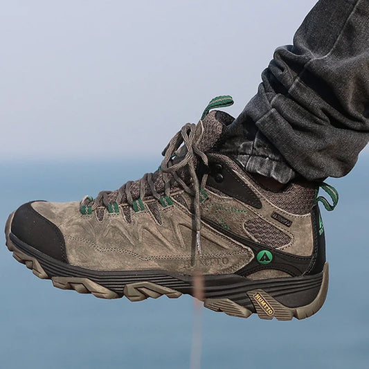 HUMTTO Hiking Shoes Men Winter Outdoor Sports Climbing Shoes hunting shoes Warm women Trekking  Sneakers ankle boots  Tactical