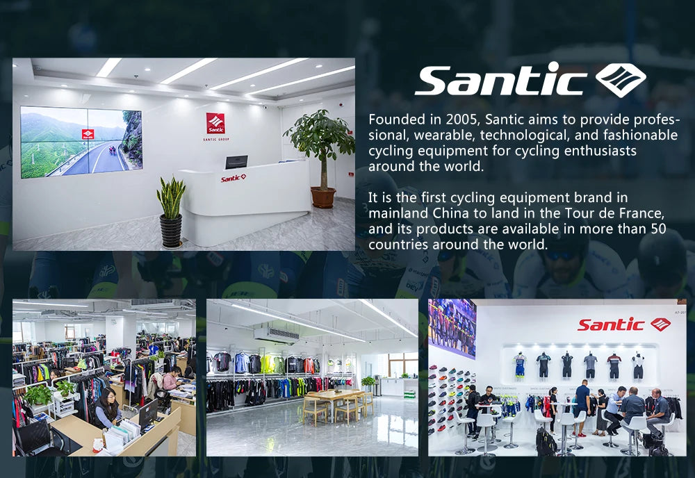 Santic men's cycling shoes 2025 new glass fiber nylon sole outdoor pro road racing shoes auto-lock road riding bicycle sneakers