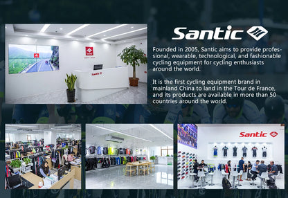 Santic men's cycling shoes 2025 new glass fiber nylon sole outdoor pro road racing shoes auto-lock road riding bicycle sneakers