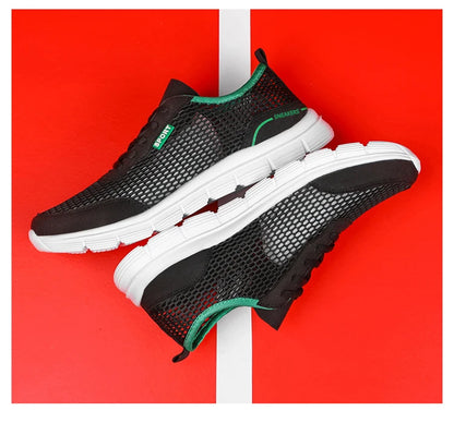 Men Aqua Shoes Outdoor Breathable Beach Shoes Lightweight Quick-Drying Wading Shoes Sport Water Camping Sneakers Shoes