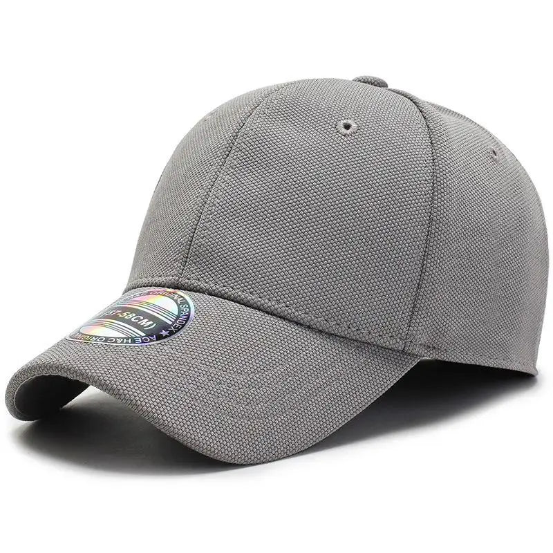 COKK Cappellino da baseball da uomo, cappellini snapback, cappellini da uomo su misura, cappellino chiuso a tesa intera, cappellini da donna, gorras, cappellino da uomo in stile trucker, casquette, per attività all'aperto, nero